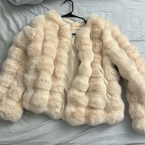 faux fur jacket